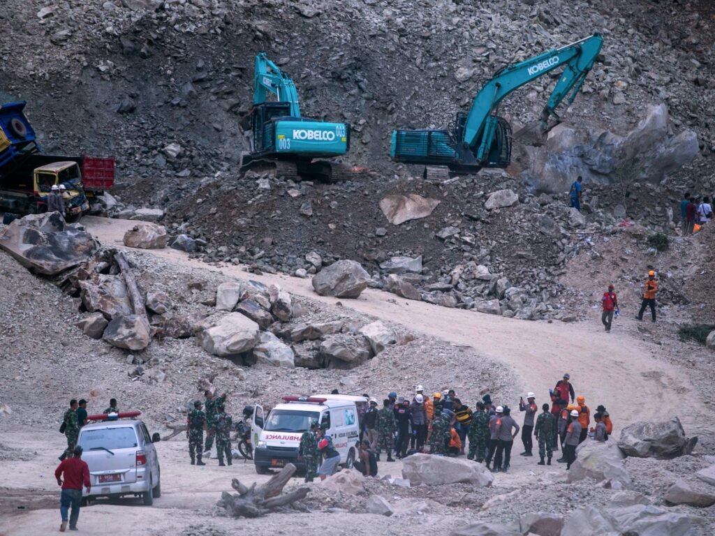 A least 10 dead, several missing after stone quarry collapses in Indonesia | Environment News