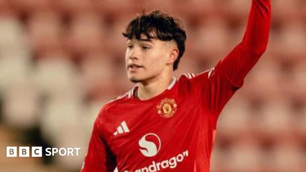 Gabriele Biancheri of Manchester United