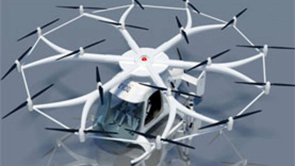 Blade Runner: 18-Rotor "Volocopter" Moving from Concept to Prototype