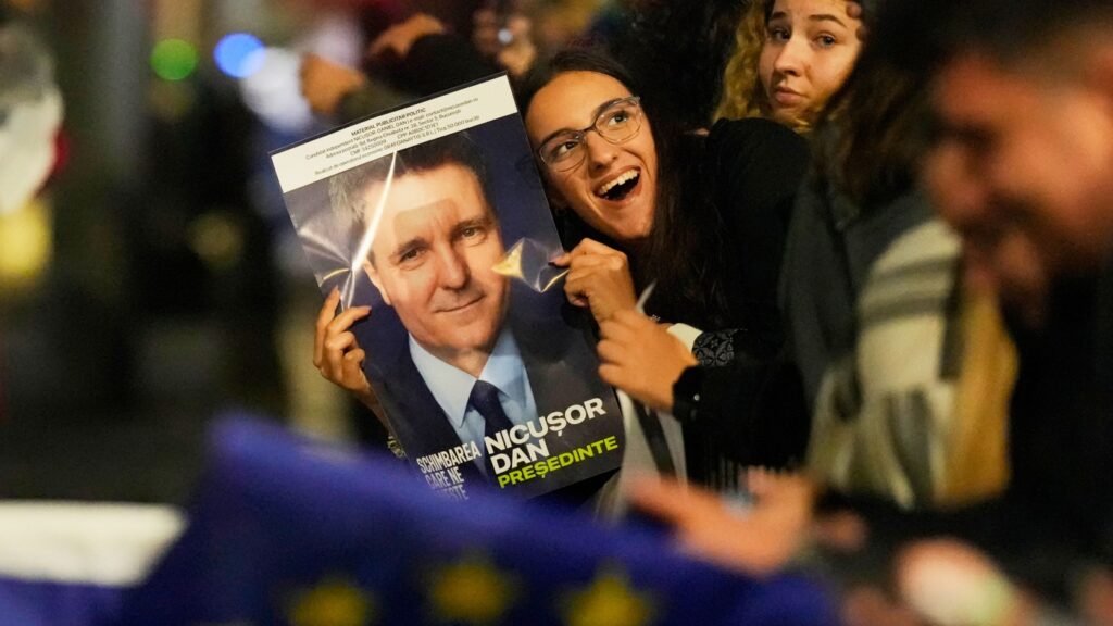 Centrist wins Romania's presidential race over hard-right nationalist : NPR