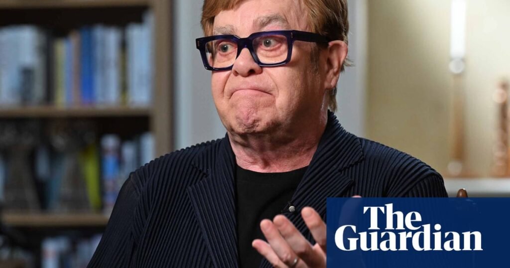 Elton John says UK government being ‘absolute losers’ over AI copyright plans | Elton John