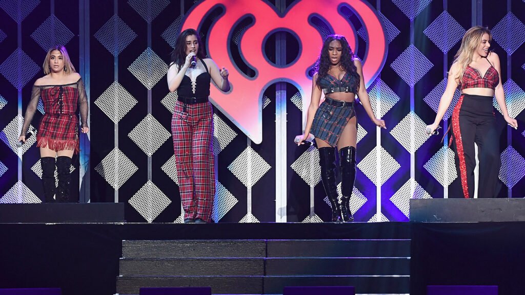 Fifth Harmony performs onstage during Power 96.1s Jingle Ball 2017 Presented by Capital One at Philips Arena on December 15, 2017 in Atlanta, Georgia.