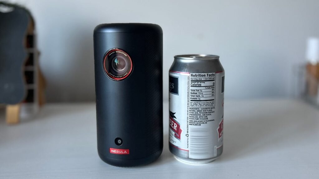 I tested the world's smallest projector, and it's truly amazing