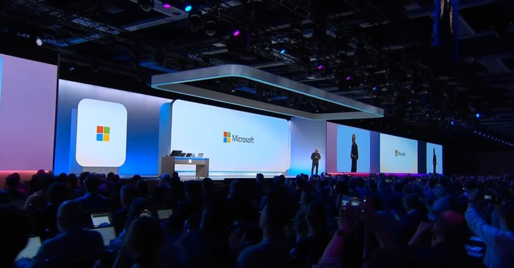 Microsoft employee disrupts Satya Nadella’s Build conference keynote