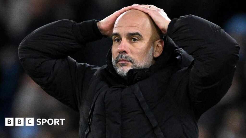 Manchester City boss Pep Guardiola