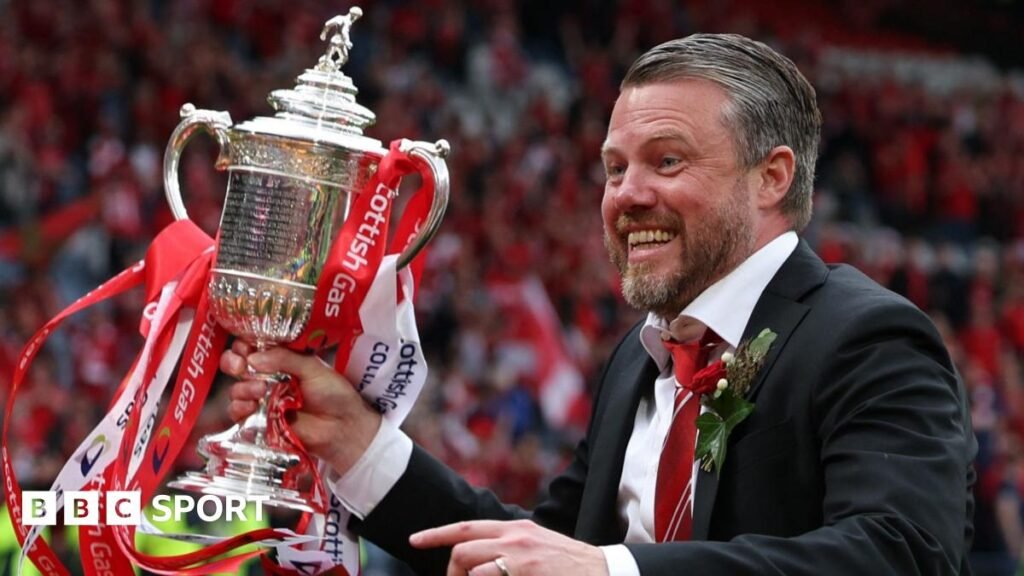 Scottish Cup final: Jimmy Thelin feels warmth of Aberdeen fans again after cold winter