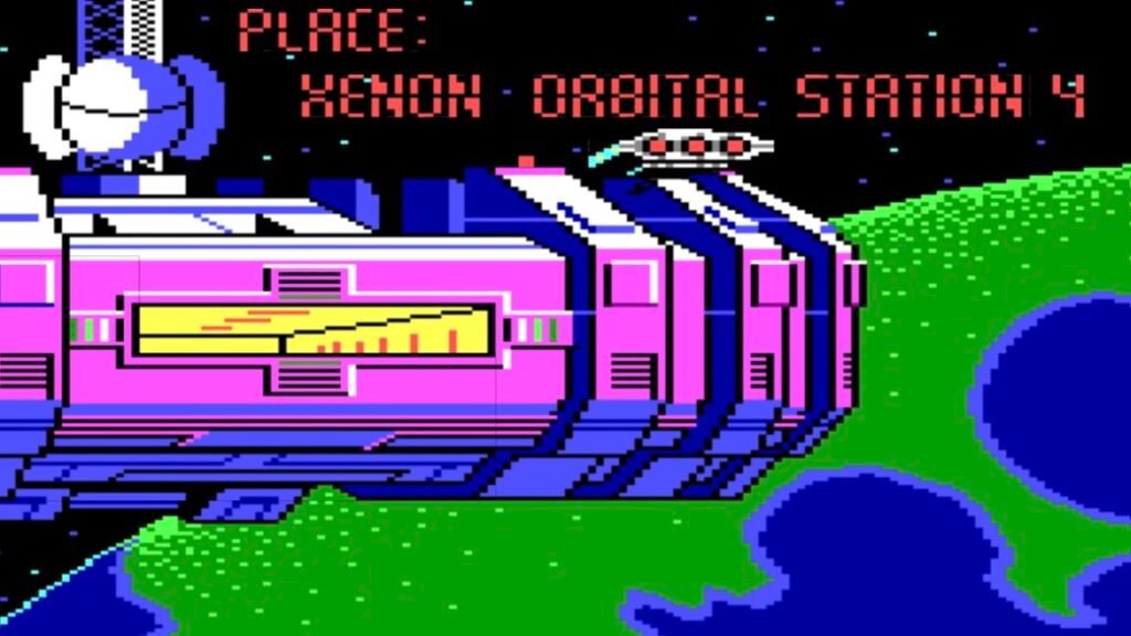 Space Quest II screenshot.
