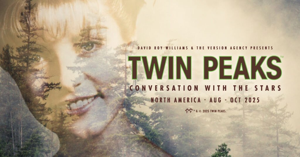 ‘Twin Peaks’ Cast to Tour in 2025 Twin Peaks tour poster.