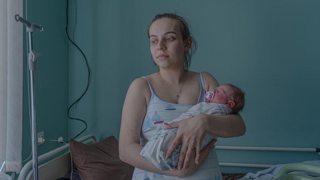 Ukraine's last maternity ward in eastern Donbas region : NPR