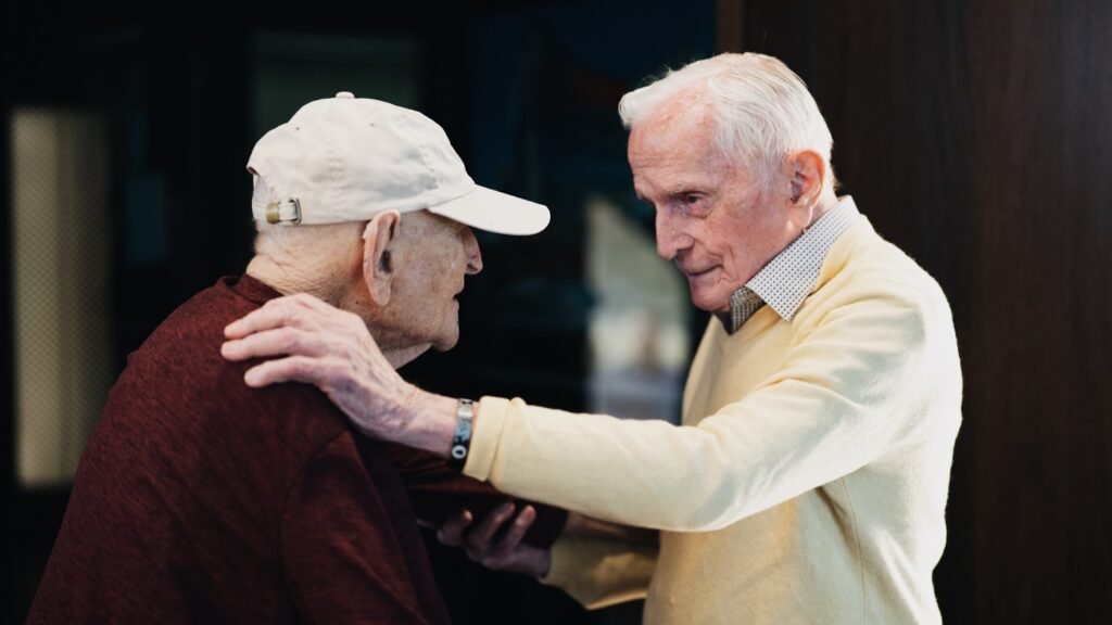 A Holocaust survivor and WWII vet meet 80 years later : NPR A Holocaust survivor and WWII vet meet 80 years later : NPR