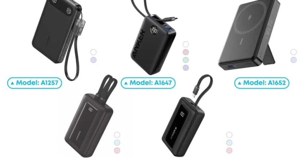 Anker is recalling another five power banks over fire risks