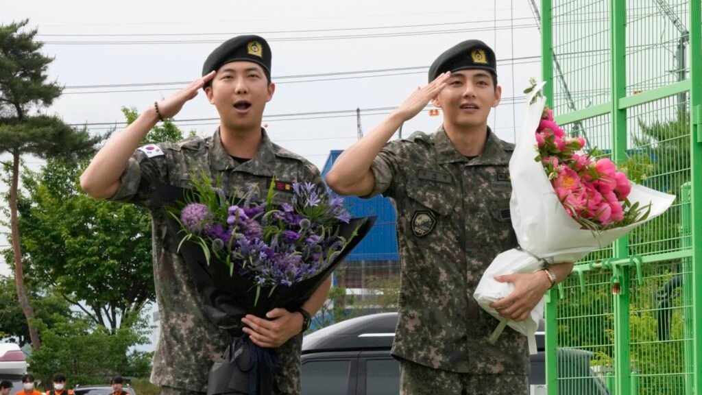 BTS set to reunite as members complete military service : NPR