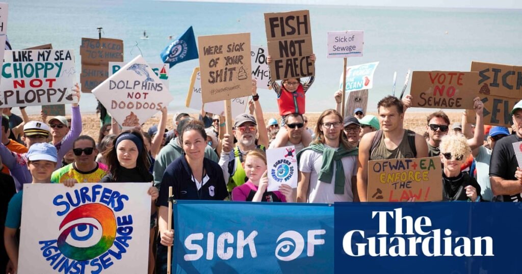 Bonuses banned for 10 English water bosses over sewage pollution | Water industry