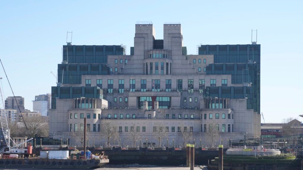 Britain's MI6 spy agency names first female chief : NPR