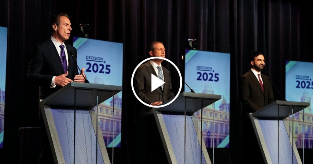 Cuomo and Mamdani Clash in Final N.Y.C. Mayoral Debate