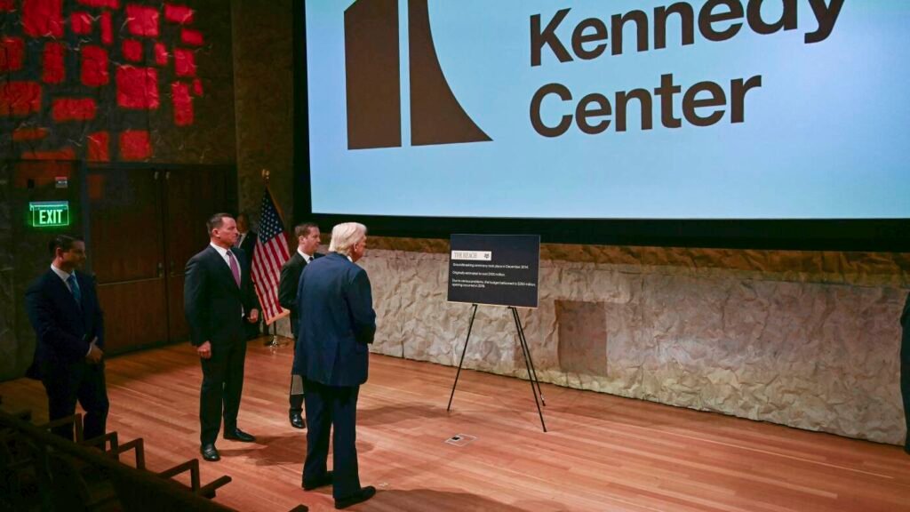 Drag performers to protest Trump during 'Les Mis' at the Kennedy Center : NPR