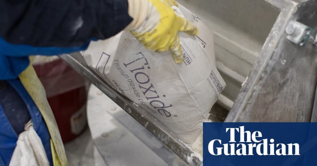 Food additive titanium dioxide likely has more toxic effects than thought, study finds | US news