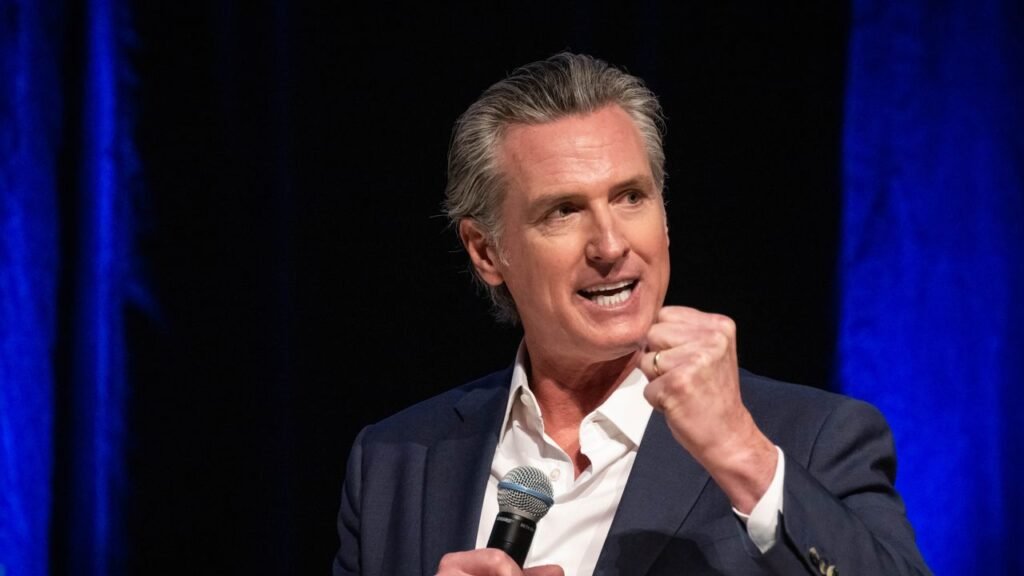 Gavin Newsom Swaps Steve Bannon Interviews for Hard Left Trump Trolling
