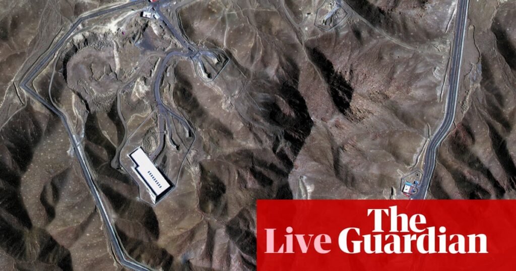 Israel-Iran war live: Israel strikes Iran’s Fordow nuclear site and targets in Tehran | Israel