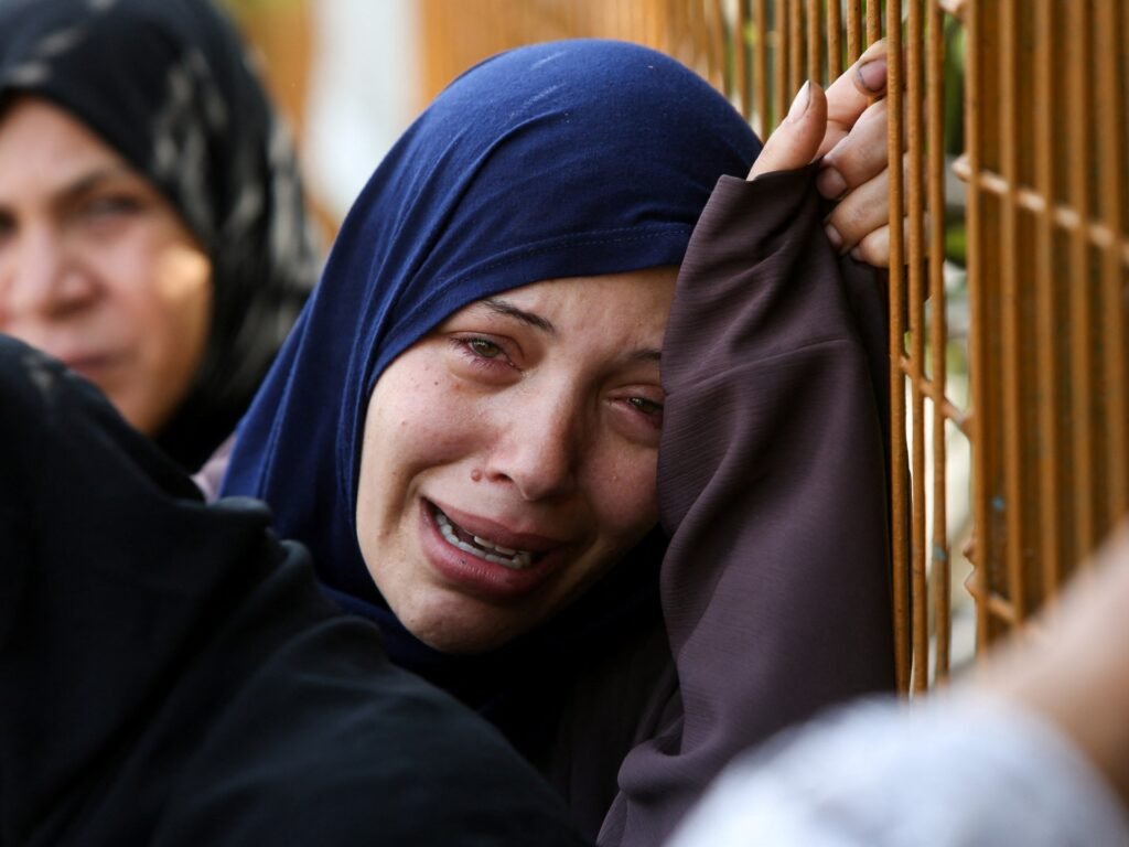 Israel kills 32 Palestinians waiting for food at US-backed Gaza aid sites | Israel-Palestine conflict News