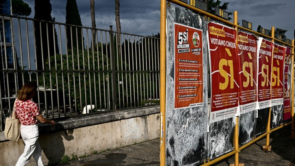 Low turnout scuttles Italy citizenship referendum : NPR