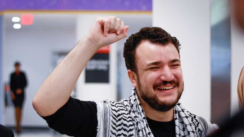 Mahmoud Khalil Returns Home After Judge Orders Release From ICE Custody in Louisiana