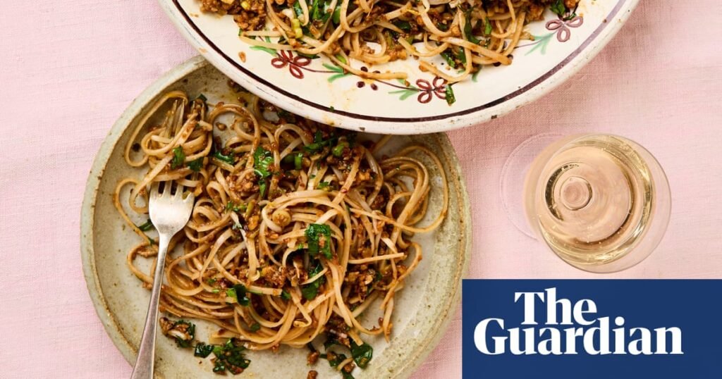 Meera Sodha’s vegan recipe for Thai-style tossed walnut and tempeh noodles | Noodles