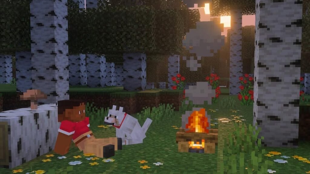 Minecraft now has a photo mode with Vibrant Memories
