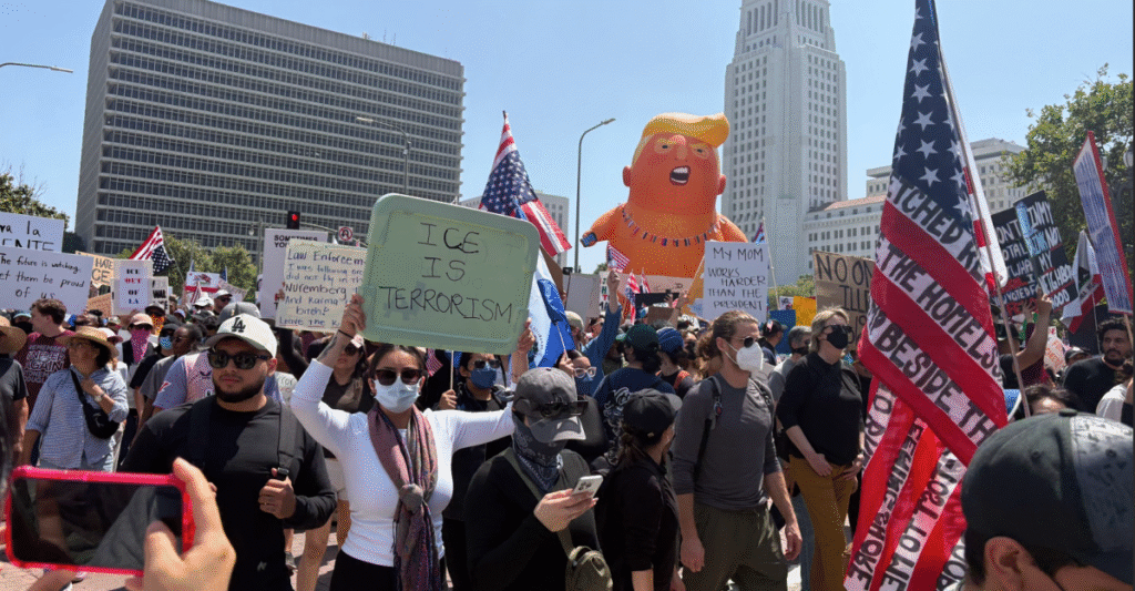 No Kings: protests in the eye of the storm