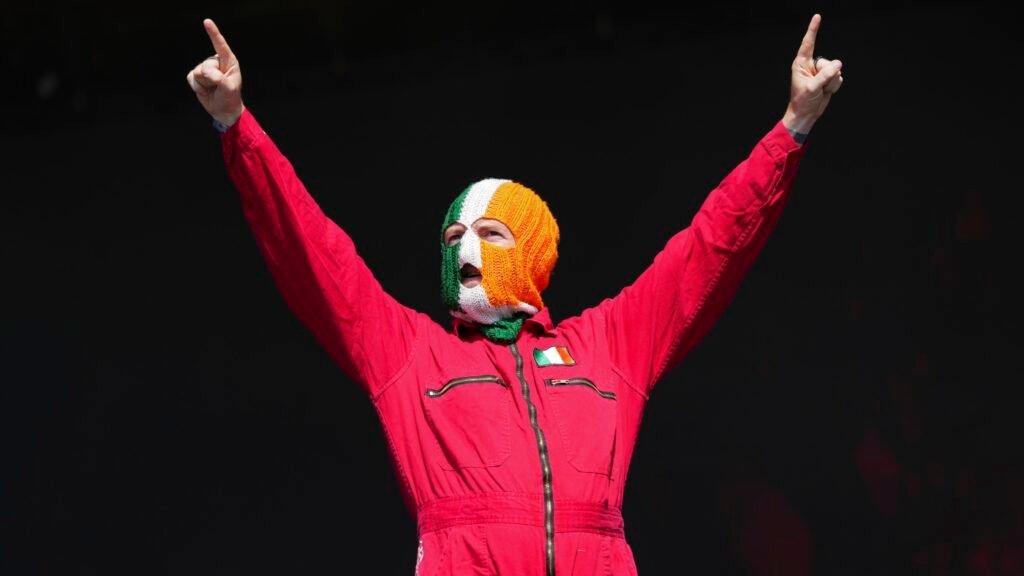 Northern Irish rap group Kneecap plays Glastonbury despite controversy : NPR