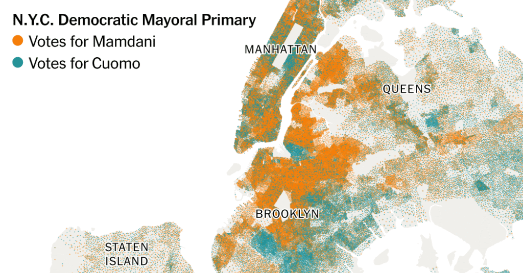 Opinion | How Mamdani Won, Block by Block Opinion | How Mamdani Won, Block by Block
