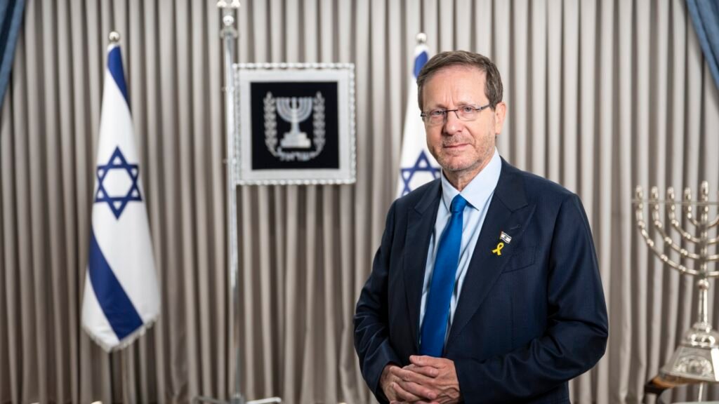 President Herzog said Israel shared intel on Iran's nuclear plans before strikes : NPR