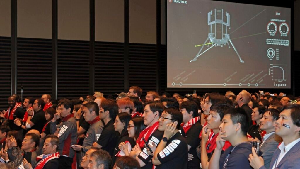 Private lunar lander from Japan crashes into moon in failed mission : NPR