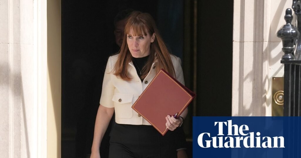 Rayner refuses to rule out punishing Labour MPs who rebel over welfare cuts | Angela Rayner