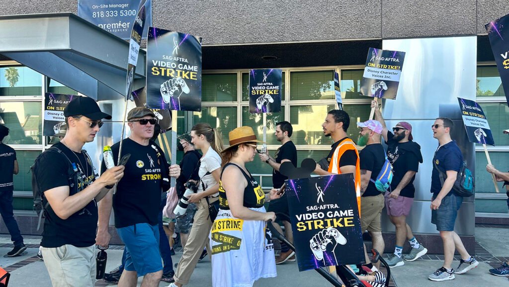 SAG-AFTRA Video Game Strike at Disney