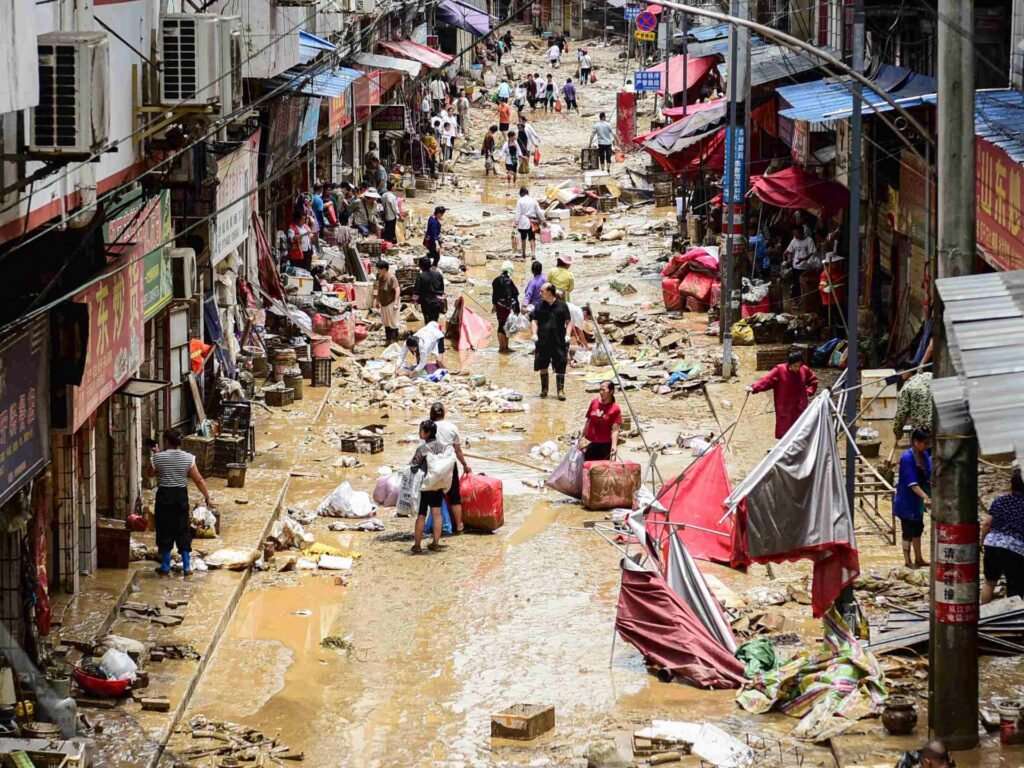 Six dead, thousands displaced as floods hit southwestern China | Climate News