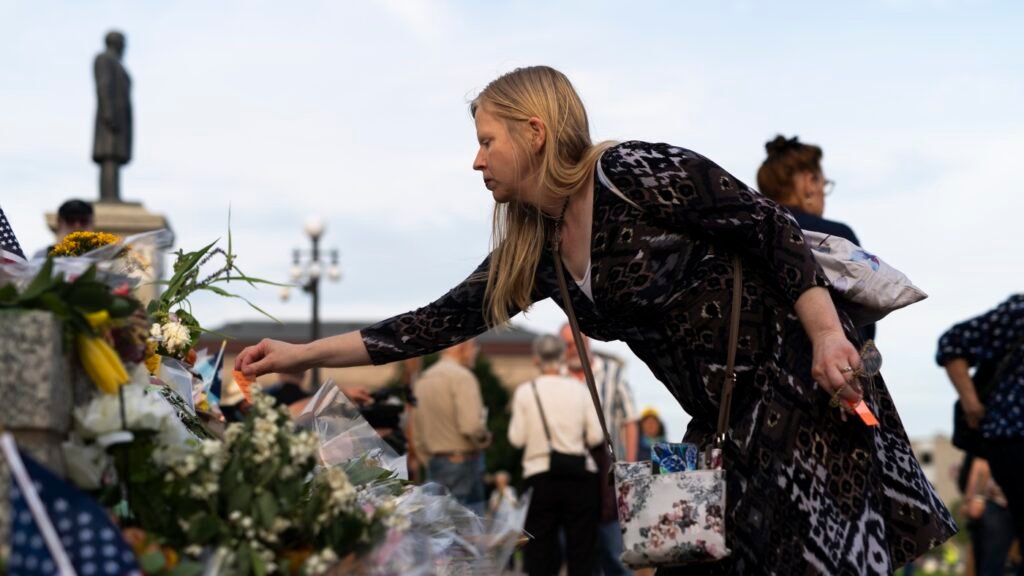 Slain Minn. lawmaker Melissa Hortman to be laid to rest in private service : NPR