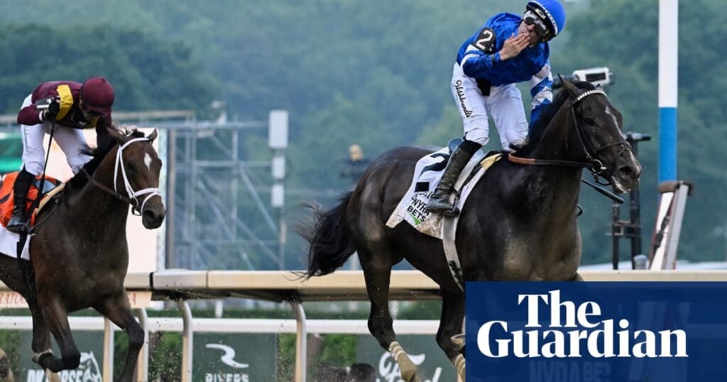 Sovereignty beats Journalism to win Belmont Stakes showdown at Saratoga | Belmont Stakes