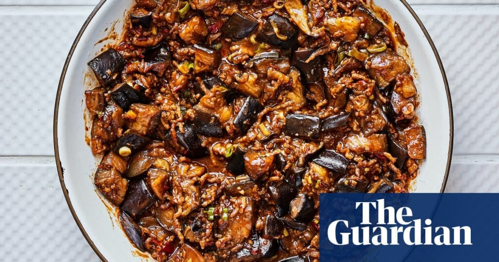 Spiced aubergines and chicken lettuce cups: Millie Tsukagoshi Lagares’ recipes for Japanese-style midweek meals | Food