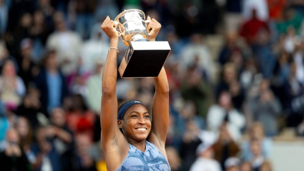 Sports world reacts to Coco Gauff's French Open title