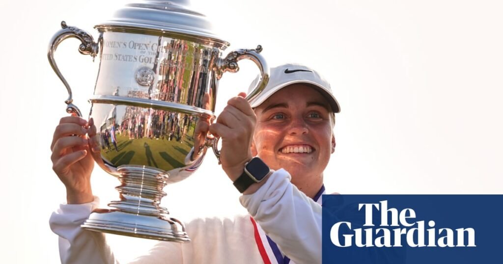 Sweden’s Maja Stark holds off Nelly Korda to win first major at US Women’s Open | Golf