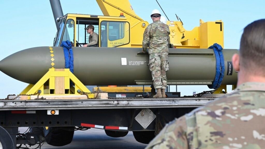 The U.S. could use 'bunker buster' bombs in Iran : NPR