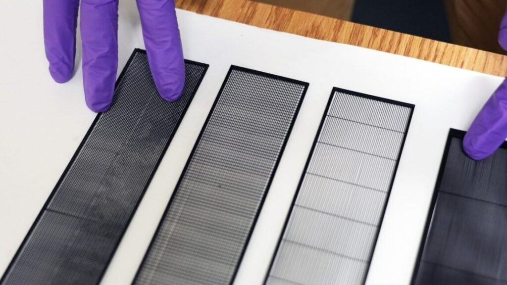 samples of updated hybrid structure for a prototype fog harp