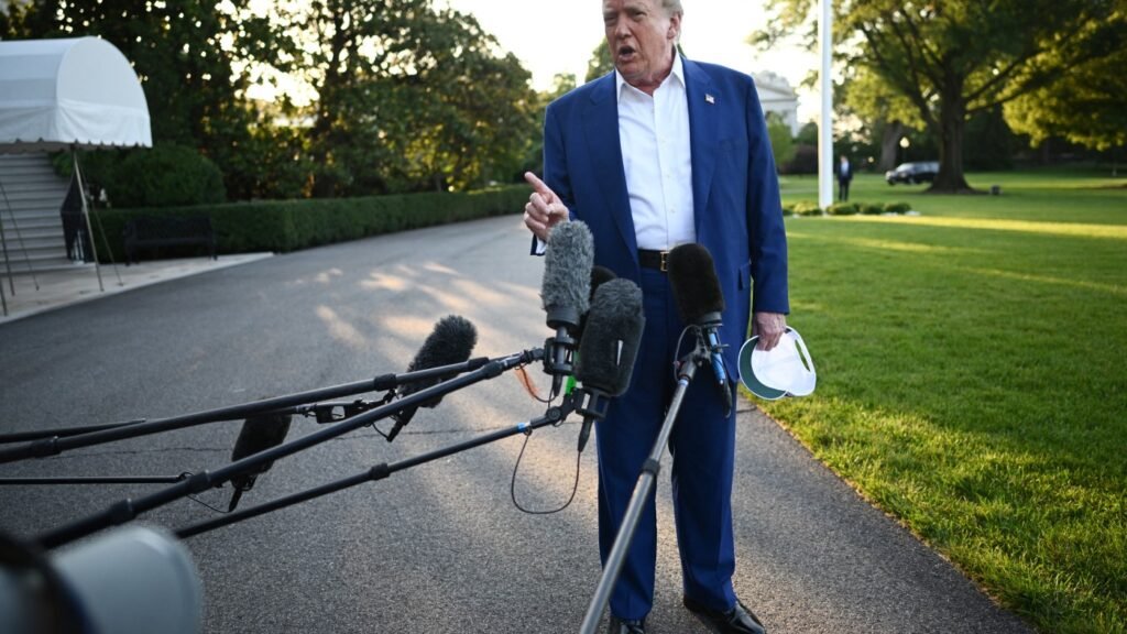 Trump used the f-word on camera. It may be a presidential 1st : NPR