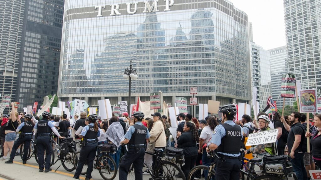 Trump's immigration response has political risks : NPR