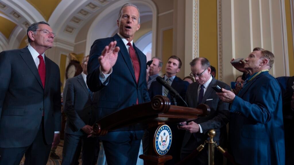 Trump's signature policy bill is facing trouble on multiple fronts in the Senate : NPR