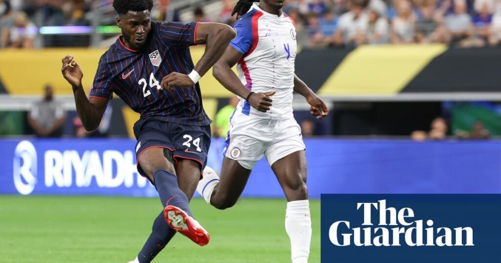 US men overcome goalkeeping gaffe to top Haiti 2-1 and win Gold Cup group | USA