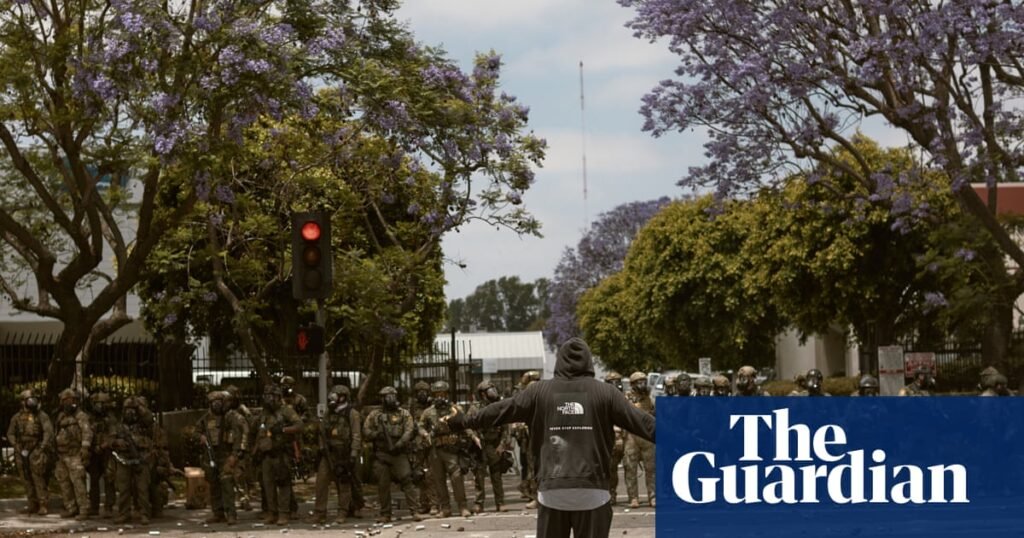 US national guard arrive in Los Angeles after protests over immigration raids | California