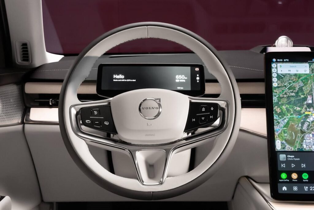 Volvo is introducing the first multi-adaptive seatbelt technology on the EX60 EV