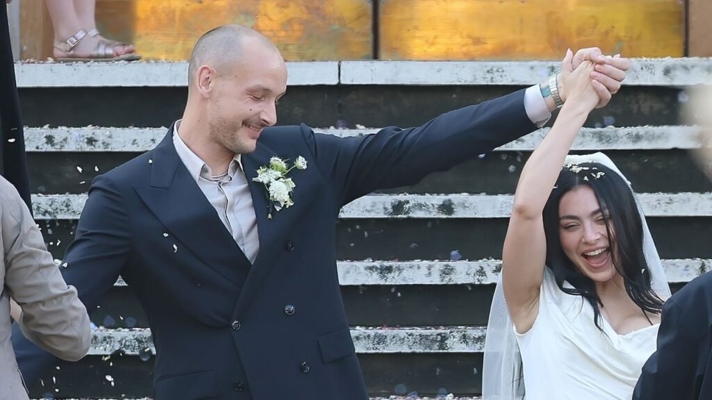 Charli XCX and George Daniel Nailed Nonchalant Wedding Style